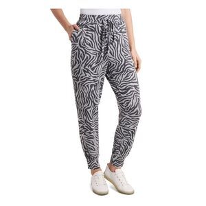 1. STATE Womens Gray Stretch Drawstring Jogger Elastic Waist Lounge Pants S